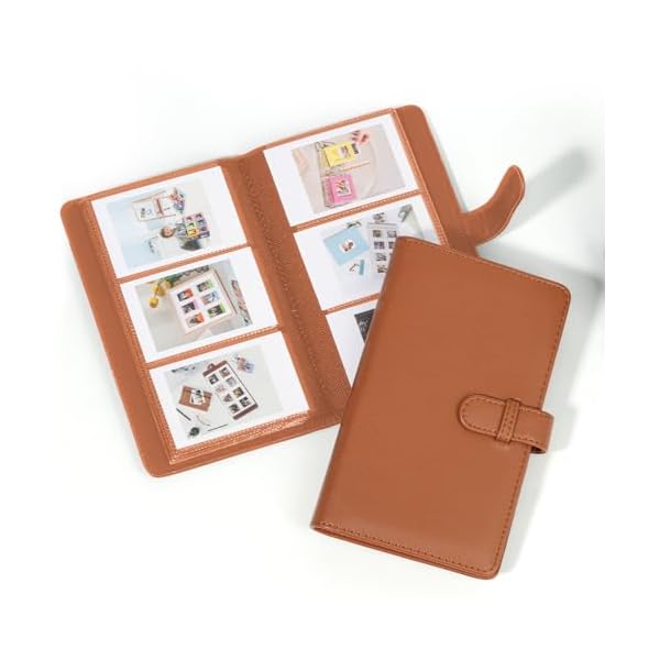 富士フイルムフォトアルバム FUJIFILM チェキ アルバム ポラロイドアルバム 108枚収納 大容量 3インチミニ用instax mini EVO/12/11/8/9/7s/25/70/90インスタントカメラ写真 ウォレットアルバム 誕生日プレゼ