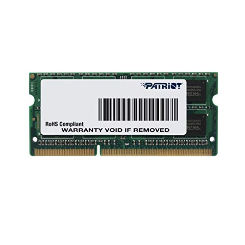 Patriot Memory DDR3 1600MHz 8GB PC3-12800 CL11 SODIMM m[gp\Rp d 1.35V - PSD38G1600L2S