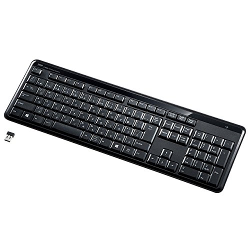 サンワサプライ 静音スリムキーボード ブラック SKB-WL29BK サンワサプライ 静音スリムキーボード ブラック SKB-WL29BK