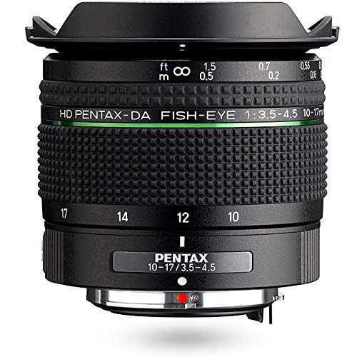HD PENTAX-DA FISH-EYE 10-17mm F3.5-4.5 ED 対角魚眼ズームレンズ APS-Cサイズ用 魚眼撮影と超広角撮影が1本のレンズで クリアな描写 高性能 HDコーティング 小型 軽量設計 近接撮影 14cm