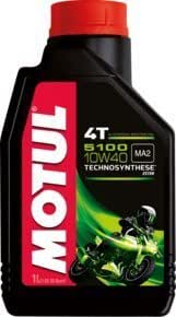MOTUL(モチュール) 5100 4T 10W40 バイク用化学合成オイル 1L 正規品 11204311
