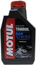 MOTUL(モチュール) TRANSOIL (トランスオイル) 10W30 2ストバイクトランスミッション用オイル(SAE80相当) 正規品 1L 13306211