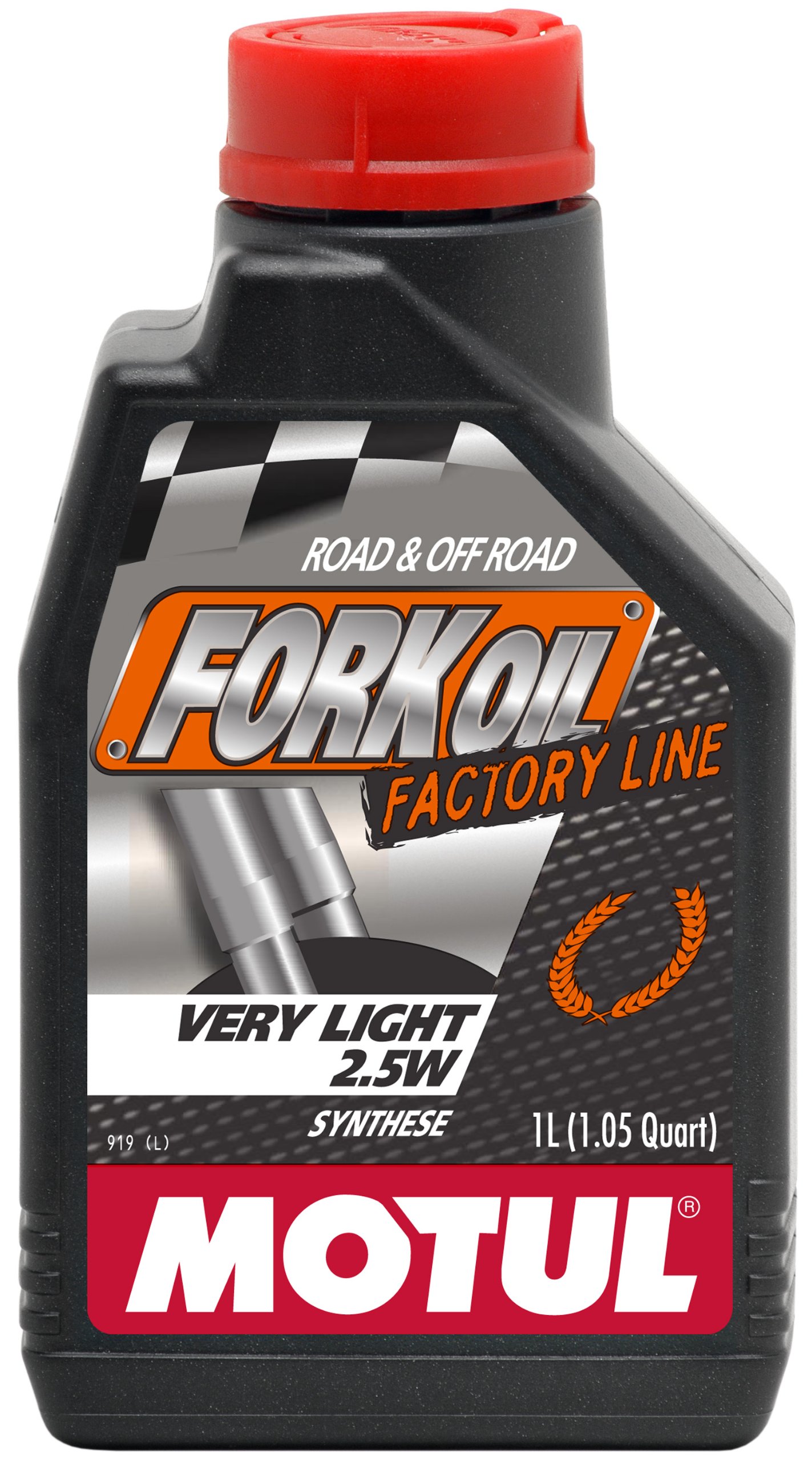 MOTUL(モチュール) FORK OIL FACTORY LINE VERY-LIGHT (フォークオイル ファクトリーライン ベリーライト) 2.5W 100%化学合成フォークオイル(倒立正立両用) 正規品 1L 15410121 1