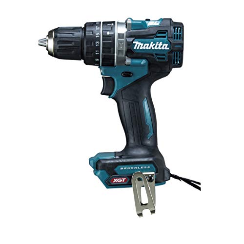 マキタ(Makita) 充電式震動ドライバドリル 40Vmax バッテリ 充電器 ケース別売 HP002GZ 青