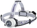 GENTOS(ジェントス) LED ヘッドライト 明るさ450ルーメン/実用点灯8時間/後部認識灯 単3形電池3本または専用充電池(別売り)使用 ヘッドウォーズ...
