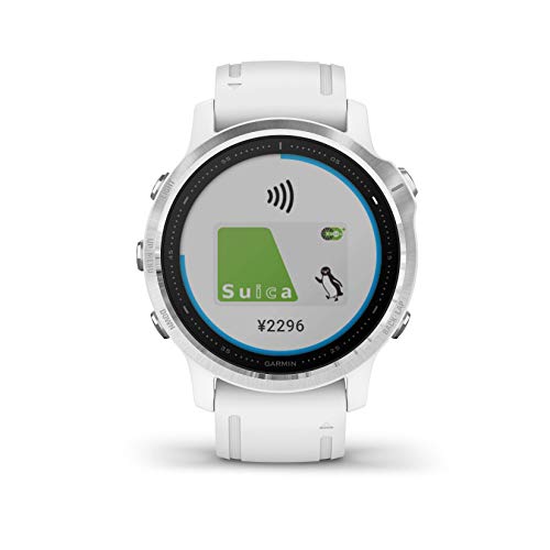 ガーミン フェニックス 6S スマートウォッチ GARMIN(ガーミン) fenix 6S White 音楽再生機能 マルチスポーツ型GPSウォッチ 最大9日間稼働 日本正規品