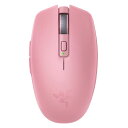 Razer レイザー Orochi V2 Quartz Pink 軽量コンパクトで持ち運びにも便利なワイヤレスゲーミングマウス 2つの無線モード HyperSpeed Bluetooth 単3 単4 電池対応 第2世代 メカニカルマウススイッチ 最大9(2)