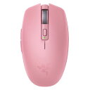 Razer レイザー Orochi V2 Quartz Pink 軽量コンパクトで持ち運びにも便利なワイヤレスゲーミングマウス 2つの無線モード HyperSpeed Bluetooth 単3 単4 電池対応 第2世代 メカニカルマウススイッチ 最大9