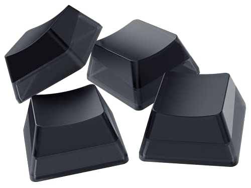 Razer Phantom Keycap Upgrade Set (Black) 交換用キーキャップ US/UKレイアウト用 半透明プディングデザイン LEDのオンオフで刻印と無刻印を切り替え 60%/65%/テンキーレス/フルサイズレイアウト対応