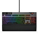 ASUS ゲーミングキーボード ROG Strix Flare II メカニカル 日本語配列 ROG NXメカニカルスイッチ(茶軸) 8000Hzポーリングレート ファイナルファンタジーXIV推奨キーボード FPS 国内正規品