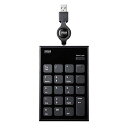 サンワサプライ 巻取りUSBテンキー NT-21UBK(2)