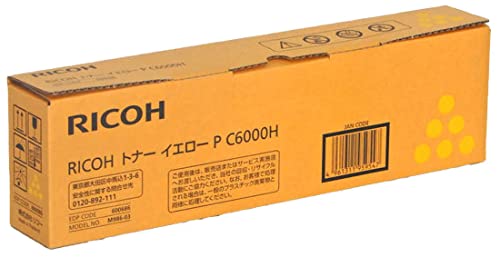 600686 RICOH トナー イエロー P C6000H