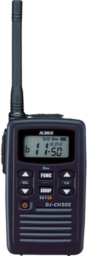 ALINCO 特定小電力トランシーバー DJ-CH202M(ミドルアンテナ) ALINCO 特定小電力トランシーバー DJ-CH202M(ミドルアンテナ)