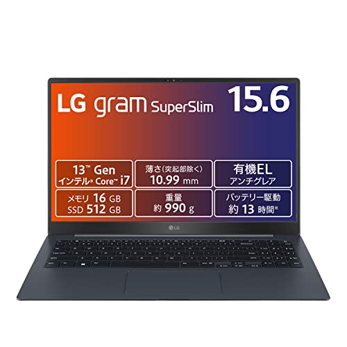 LG m[gp\R LG gram SuperSlim/15^AFHD(1920 1080)AL@EL/990g/obe[ő13/13Core i7/ 16GB/SSD 512GB/A`OA/F/Windows 11 Ho