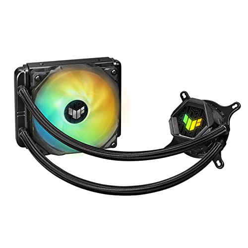 ASUSTek オールインワンリキッドCPUクーラー Aura Sync搭載 TUF 120mm RGBラジエーターファン搭載 6年保証/ TUF Gaming LC 120 ARGB ASUSTek オールインワンリキッドCPUクーラー Aura Sync搭載 TUF 120mm RGBラジエーターファン搭載 6年保証/ TUF Gaming LC 120 ARGB