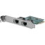StarTech.com ギガビットイーサネット2ポート増設PCIeネットワークアダプタLANカード 2x Gigabit Ethernet 1000Mbps NIC ST1000SPEXD4