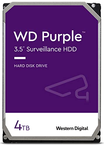 Western Digital EGX^fW^ WD Purple  HDD n[hfBXN 4TB CMR 3.5C` SATA 5400rpm LbV256MB ĎVXe [J[ۏ3N WD42PURZ-EC K戵