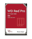 Western Digital (ウエスタンデジタル) 16TB WD Red Pro NAS 内蔵型 ハードドライブ HDD - 7,200RPM SATA ...
