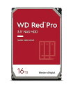 Western Digital (ウエスタンデジタル) 16TB WD Red Pro NAS 内蔵型 ハードドライブ HDD - 7,200RPM SATA 6Gb/秒 CMR 256MBキャッシュ 3.5インチ - WD161KFGX