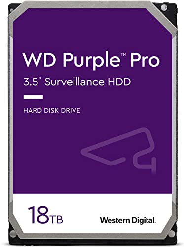 Western Digital EGX^fW^ WD Purple Pro  HDD n[hfBXN 18TB CMR 3.5C` SATA 7200rpm LbV512MB ĎVXe [J[ۏ5N WD181PURP-EC 