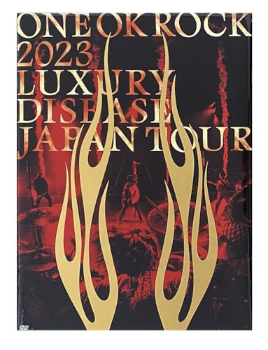 外付け特典あり ONE OK ROCK 2023 LUXURY DISEASE JAPAN TOUR  DVD (豪華ブックレット封入)(オリジナルステッカーシート付)