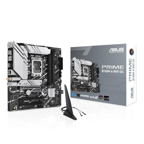 ASUS INTEL 13.12 LGA1700 Ή B760M  }U {[h PRIME B760M-A WIFI D4 / K㗝Xi Micro ATX