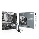 特殊:B0BRMRNHPWコード:4711081982678ブランド:ASUS規格：PRIME B760M-A WIFI D4商品サイズ: 高さ50、幅244、奥行き244商品重量:860この商品についてインテル LGA 1700ソケット：第14世代と第13世代および第12世代インテル プロセッサーに対応超高速な接続性：PCIe 4.0、2つのPCIe 4.0 M.2、Realtek 2.5Gbイーサネット、Wi-Fi 6、rear USB 3.2 Gen 2、 front USB 3.2 Gen 1 Type-Cに対応包括的な冷却機能：VRMヒートシンク、M.2ヒートシンク、PCHヒートシンク、ハイブリッドファンヘッダー、Fan Xpert 2+ASUS OptiMem II：基板上のトレース配線とビアの経路設計を入念に行い信号の整合性を高め、メモリのオーバークロックを向上させるためのグランド層の最適化を実施Aura Sync RGBライティング：アドレサブルGen2ヘッダーとRGB LEDストリップ用のAura RGBヘッダーを搭載し、Aura Sync対応のハードウェアと簡単に同期可能› もっと見るブランドASUSCPUソケットLGA 1700対応デバイスパソコンRAMメモリ技術DDR4チップセットタイプIntel B760発送サイズ: 高さ27.7、幅27.6、奥行き7発送重量:1490対応ソケット : Socket LGA1700CPU : Intel Socket LGA1700 for 13th Gen Intel Core & 12th Gen Intel Core, Pentium Gold and Celeron Processors*Supports Intel Turbo Boost Technology 2.0 and Intel Turbo Boost Max Technology 3.0チップセット : Intel B760 Chipset対応メモリ : DDR4-5333 4(最大128GB)画面出力端子 :1 x DisplayPort、2x HDMI port拡張スロット :1 x PCIe 4.0 x16 slotストレージ機能 : Total supports 2 x M.2 slots and 4 x SATA 6Gb/s ports*有線LAN機能 : 1 x Realtek 2.5Gb Ethernetフォームファクタ :mATX ( 24.4 cm x 24.4 cm )