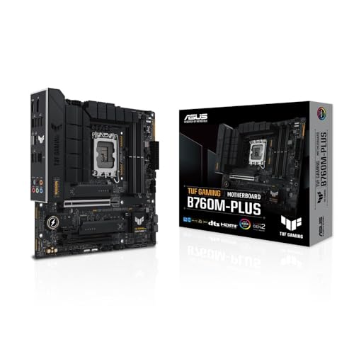 ASUS INTEL 12.13世代CPU LGA1700 対応 B760M 搭載 mATX マザーボード/TUF GAMING B760M-PLUS 国内正規代理店品