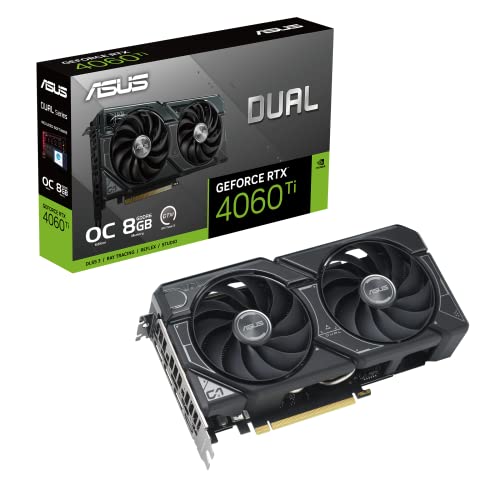 ASUS NVIDIA RTX4060TI 搭載 ビデオカード DUAL-RTX4060TI-O8G 国内正規代理店品 1