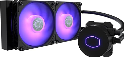 Cooler Master MasterLiquid ML240L V2 RGB 簡易水冷CPUクーラー MLW-D24M-A18PC-R2 FN1401