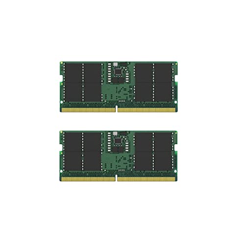 キングストンテクノロジー Kingston ノートPC用メモリ DDR5 4800MT/秒 16GB 2枚 CL40 1.1V KVR48S40BS8K2-32 製品寿命期間保証