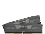 CORSAIR DDR5-6600MHz デスクトップPC用メモリ VENGEANCE DDR5シリーズ (PC5-52800) Intel XMP メモリキット 96GB ブラック 48GB 2枚 CMK96GX5M2B6600C32