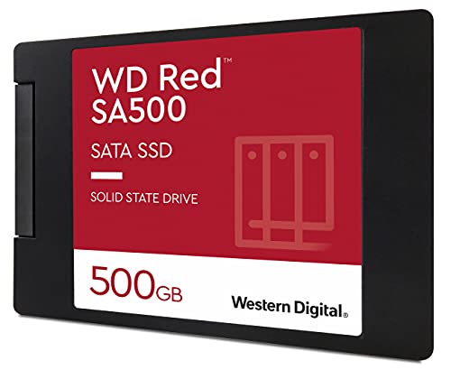 Western Digital ǥ WD Red SATA SSD ¢ 500GB 2.5 (ɼ 560MB/s ߺ 530MB/s) NAS ᡼ݾ5ǯ WDS500G1R0A-EC SA500 