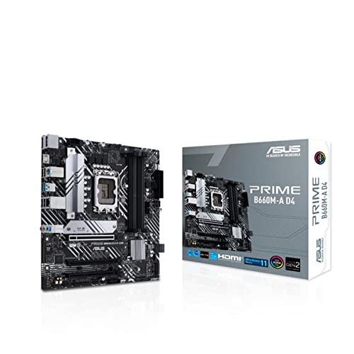 ASUS INTEL 12 CPU ( LGA1700 ) Ή B660 `bvZbg mATX }U[{[h PRIME B660M-A D4 K㗝Xi