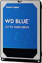 Western Digital ウエスタンデジタル WD Blue 内蔵 HDD ハードディスク 1TB SMR 2.5インチ SATA 5400rpm キャッシュ128MB ノート PC メーカー保証2年 WD10SPZX-EC 国内正規取扱代理店(2)