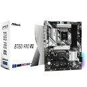 ASRock マザーボード B760 Pro RS Intel 第12世代 13世代 CPU LGA1700 対応 B760チップセット DDR5 ATX マザ...