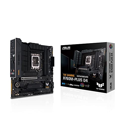 ASUS INTEL 13.12 LGA1700 Ή B760M  }U {[h TUF GAMING B760M-PLUS D4 / K㗝Xi