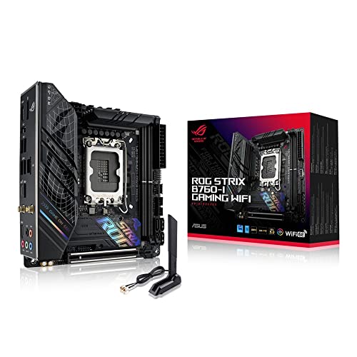 ASUS INTEL 13,12 CPU B760-I  LGA1700 Ή Mini-ITX }U[{[h ROG STRIX B760-I GAMING WIFI