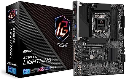 ASRock }U[{[h Z790 PG Lightning Intel 12 13 CPU ( LGA1700 )Ή Z790`bvZbg DDR5 ATX }U[{[h K㗝Xi