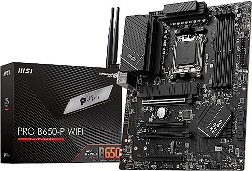 MSI }U[{[h PRO B650-P WIFI AMD Ryzen 7000 V[Y(AM5)ΉB650`bvZbg ATX MB5910