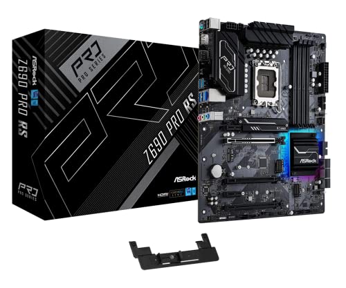 ASRock }U[{[h Z690 Pro RS Intel 12 CPU ( LGA1700 )Ή Z690 ATX }U[{[h K㗝Xi