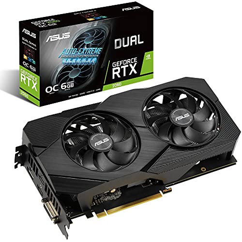 ASUS Dual GeForce RTX?2060 OtBNX{[h OC/6G/DDR6/2.5 slot (DUAL-RTX2060-O6G-EVO)