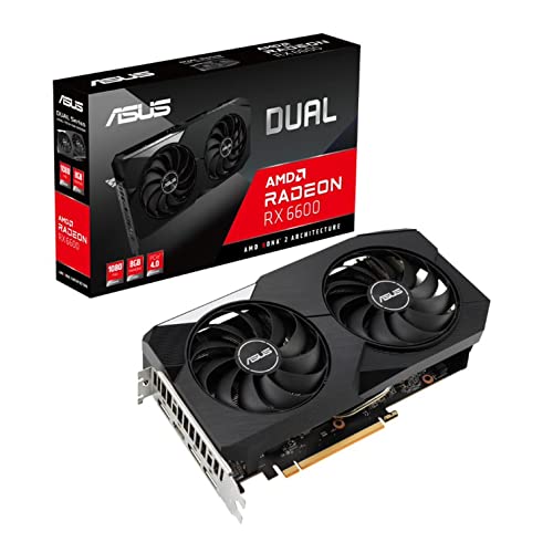 ASUS Dual Radeon RX 6600 ڃrfIJ[h DUAL-RX6600-8G