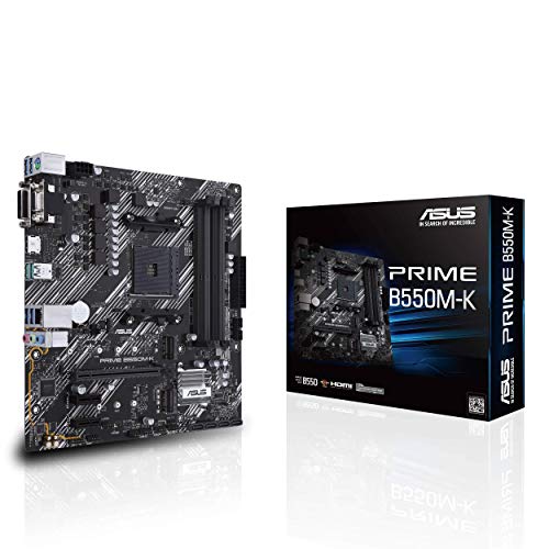 ASUS AMD B550 搭載 AM4 対応 マザーボード PRIME B550M-K MicroATX