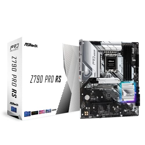 ASRock }U[{[h Z790 Pro RS Intel 12 13 CPU LGA1700 Ή Z790`bvZbg DDR5 ATX }U[{[h K㗝Xi