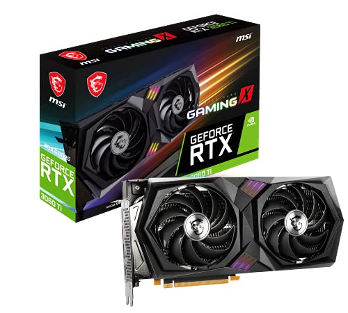 MSI GeForce RTX 3060 Ti GAMING X 8G LHR グラフィックスカード 8GB GDDR6 1770MHz 3x DisplayPort/HD..