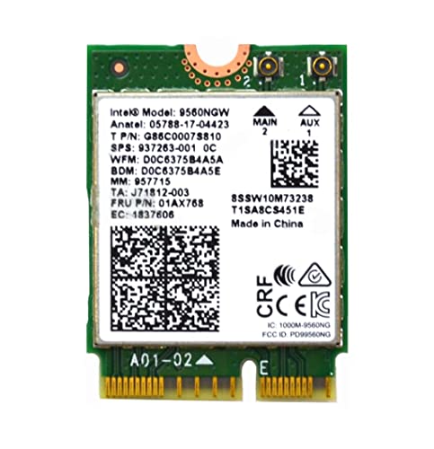 Intel 9560NGW fAoh CX AC 9560 Bluetooth 5.0 WiFiJ[h G86C0007S810