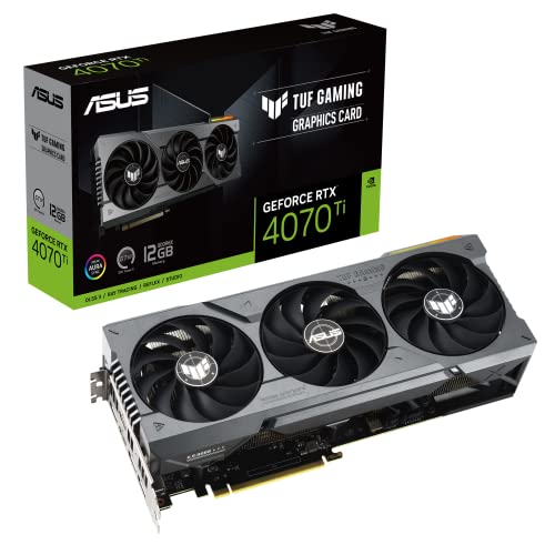 ASUS TUF Gaming GeForce RTX 4070 Ti Q[~OOtBbNJ[h (PCIe 4.0 12GB GDDR6X HDMI 2.1a DisplayPort 1.4a DLSS3Ή 4KΉ)