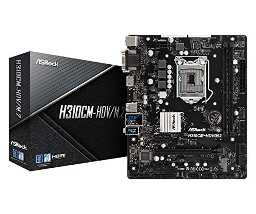 ASRock Intel H310`bv Micro ATX }U[{[h H310CM-HDV/M.2