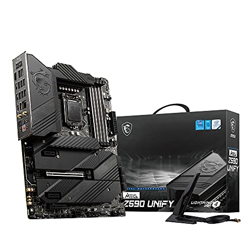 MSI MEG Z590 UNIFY }U[{[h ATX Intel Z590`bvZbg MB5238